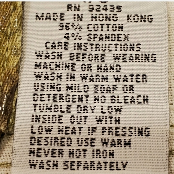 Revolt Jeans Green Snake Skin Bootcut Pants 5/6 - Picture 6 of 7